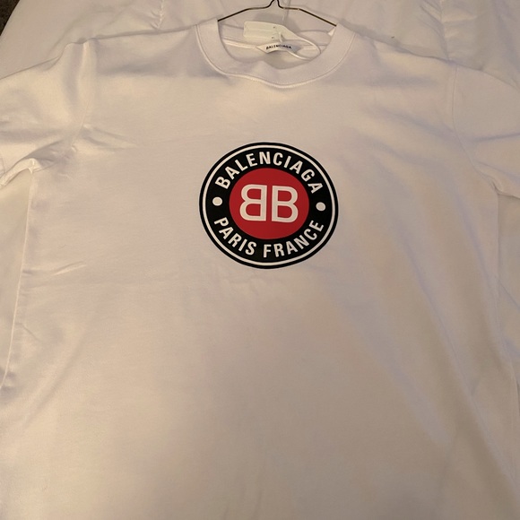 Balenciaga Tops - Balenciaga Logo T-shirt